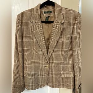 Lauren Ralph Lauren Linen Blazer 16